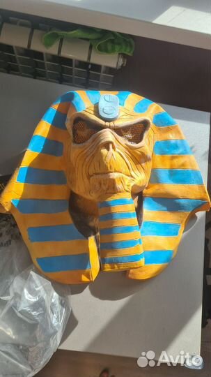 Маска латексная «Iron Maiden» Powerslave