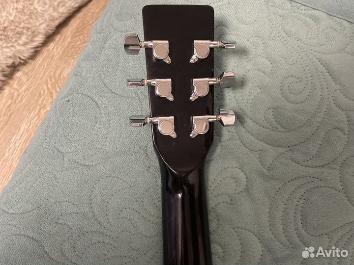 Акустическая гитара corsa и чехол для гитары