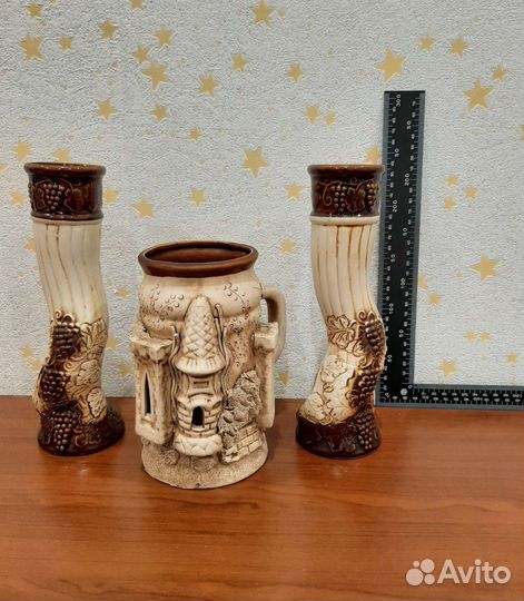 Пивная кружка и рога