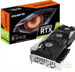 Видеокарта RTX 3070 vision и gaming OC гарантия