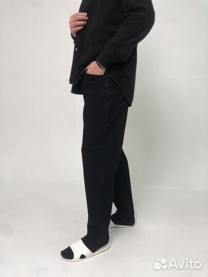 Джинсы бананы мужские