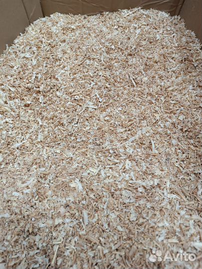 Опилки в мешках