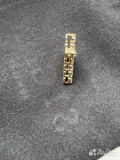 Крест с бриллиантами 0,7 кар