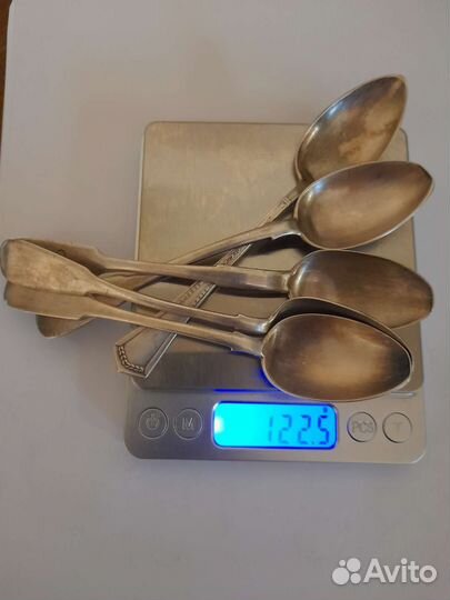 Серебрянные ложки. 86р/гр