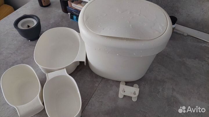 Контейнеры Икеа для пеленального стола