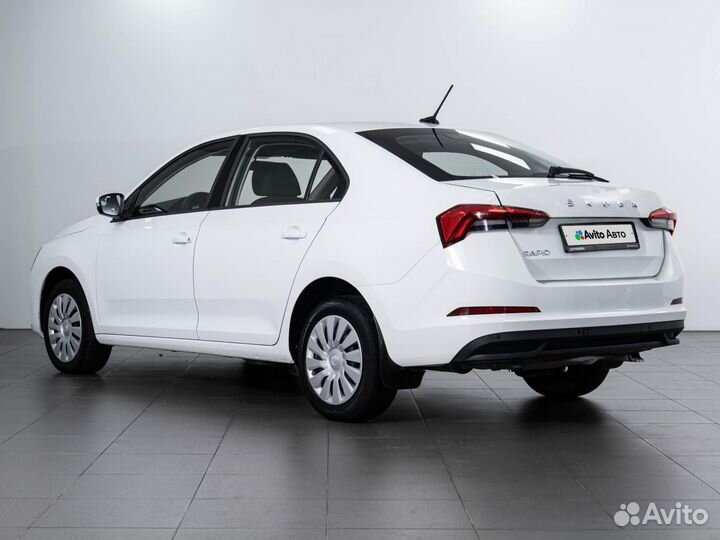 Skoda Rapid 1.6 AT, 2020, 103 827 км