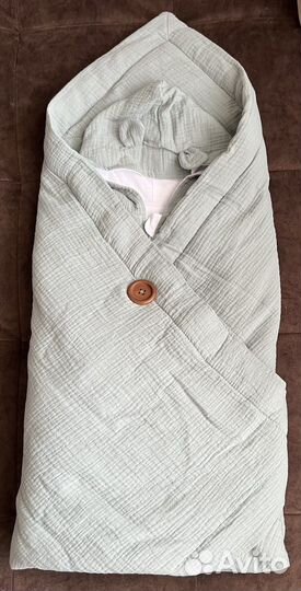 Комплект на выписку муслиновый