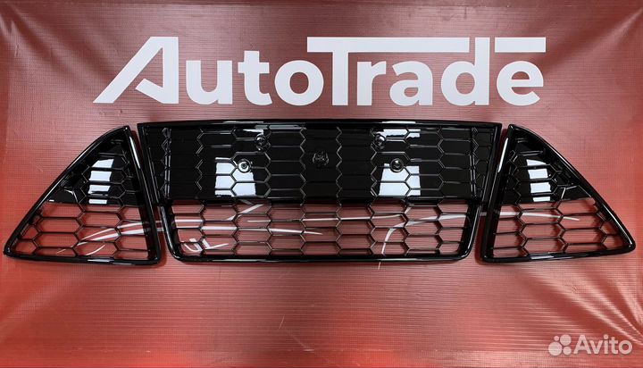 Решетки в бампер ford focus 3