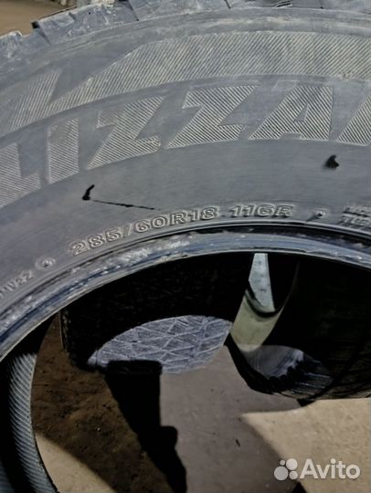 Bridgestone Blizzak DM-V2 285/60 R18 116