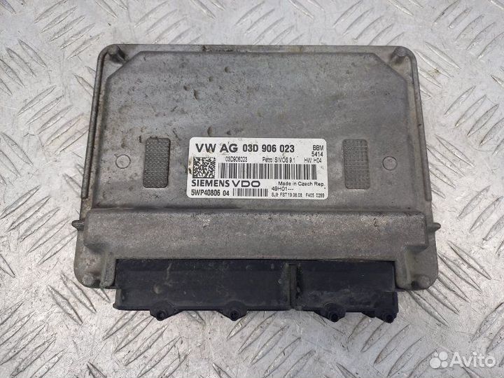 Блок управления двигателем Skoda Fabia 2 1.2 BBM