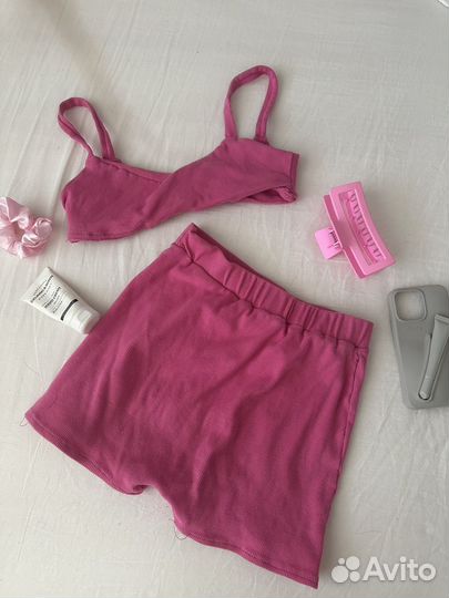 Спортивный костюм розовый