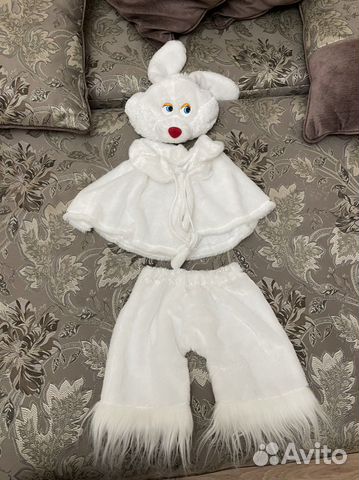 Новогодний костюм зайчика