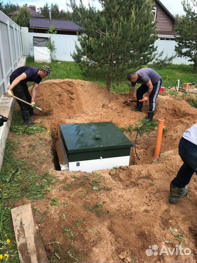 Септик Итал / Монтаж септика