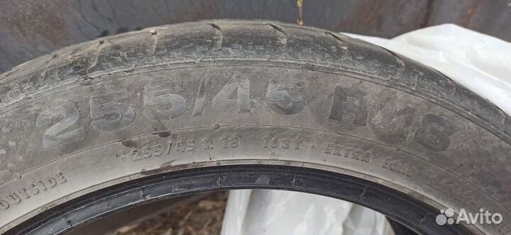 Continental ContiSportContact 3 255/45 R18 103Y