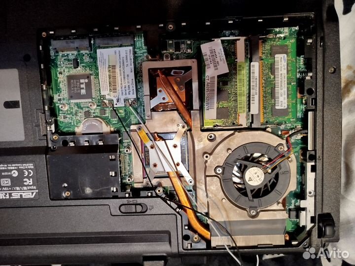 Ноутбук asus на запчасти