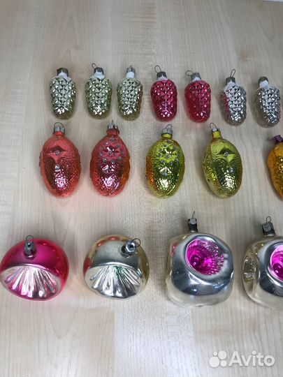 Елочные игрушки СССР, дед мороз гдр