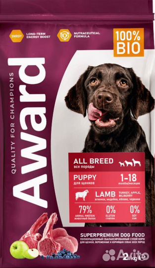 Корм Award - замена Monge и Gemon