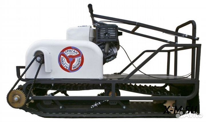 Мотобуксировщик Ураган Классика+ 17 л.с