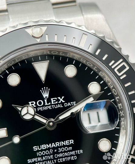 Часы rolex чёрные