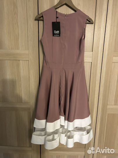 Вечернее платье розовое