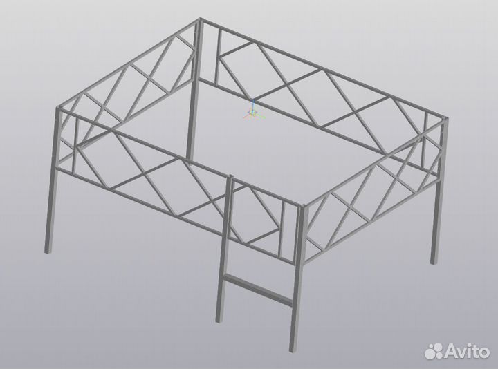 Оградки для оформления могил №1