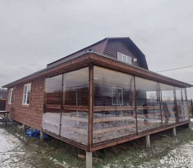 Мягкие окна морозостойкие