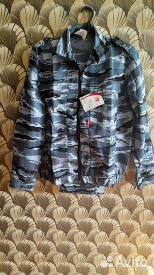 Камуфляжный Костюм охранника синий