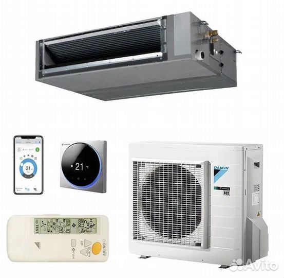 Полупромышленная сплит система канального типа