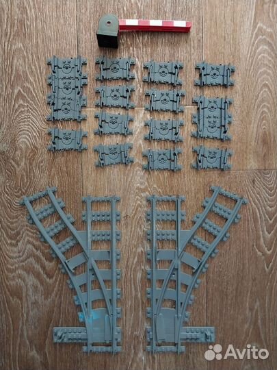 Lego рельсы железная дорога