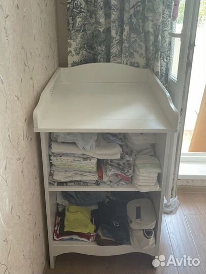 Пеленальный столик IKEA и матрасик