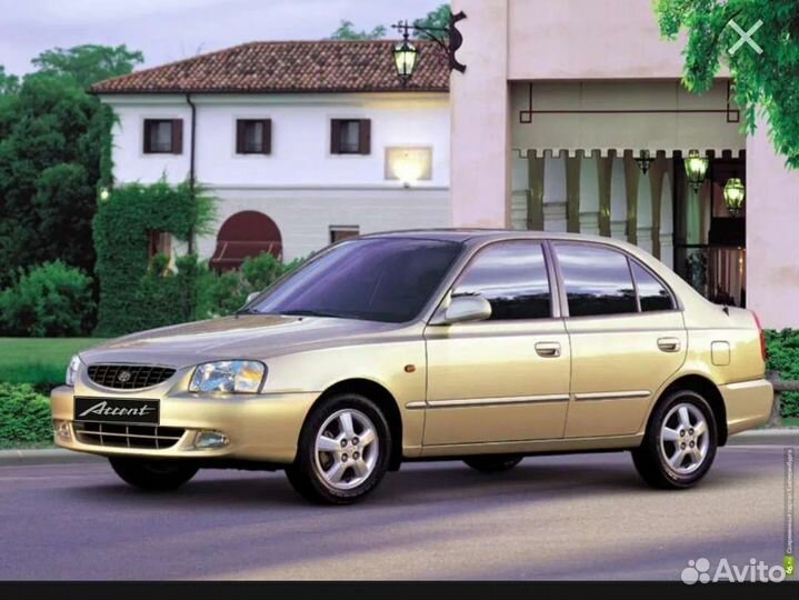 Запчасти на hyundai accent бу