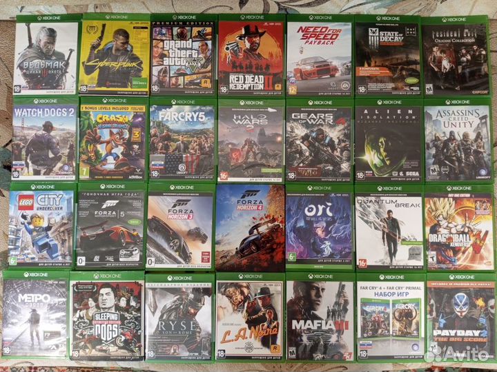 Диски xbox ONE/360