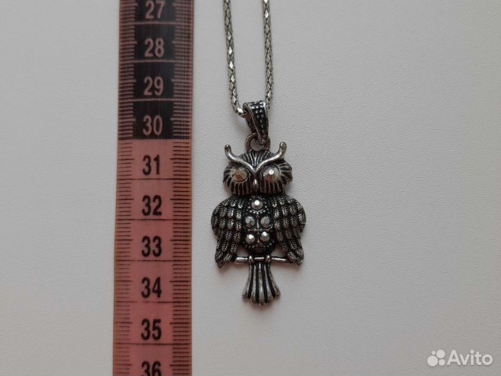 Цепочка с кулоном Сова Оберег
