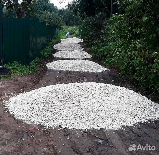 Щебень гравийный песок Пескогрунт