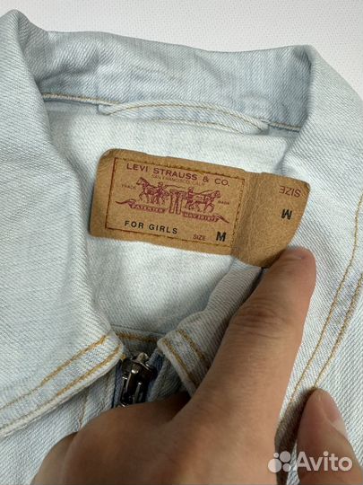 Джинсовая куртка levis M y2k