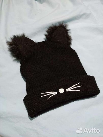 Шапка с ушками