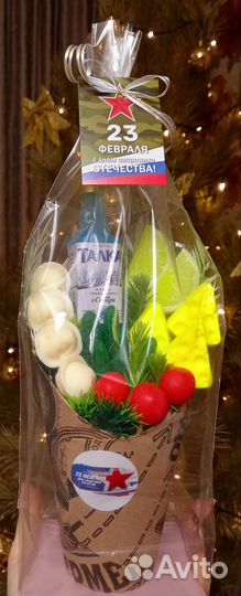 Подарок на 23 февраля из мыла ручной работы