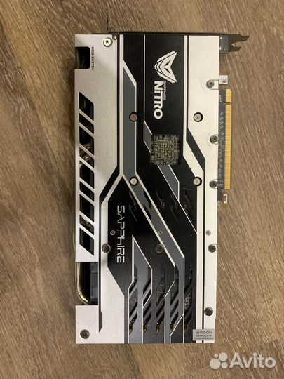 Видеокарта rx570 8gb sapphire nitro +