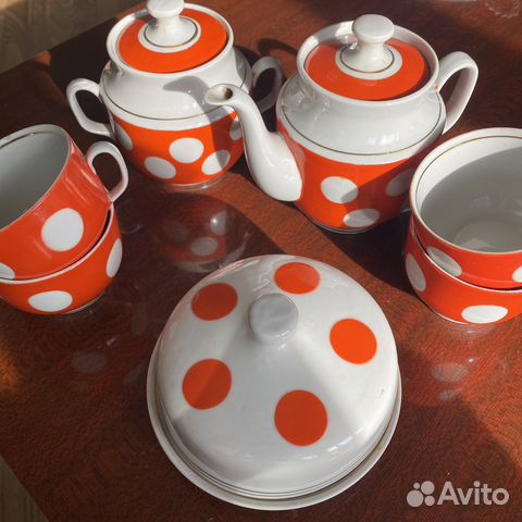 Чайный сервиз СССР фарфор