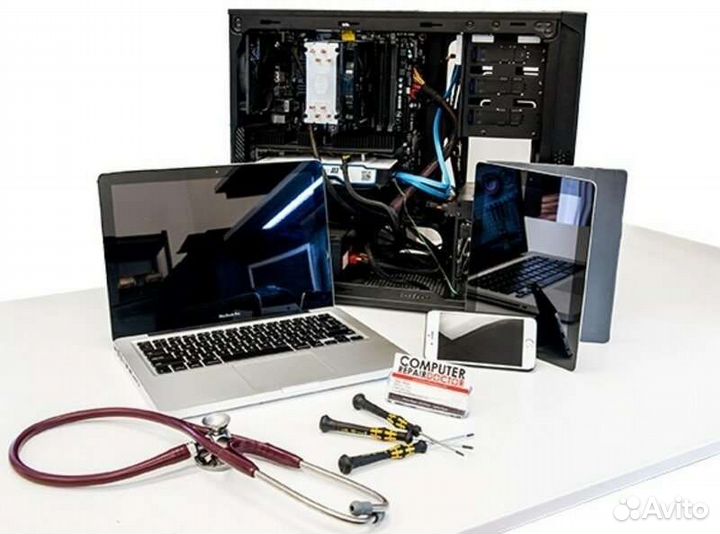 Ремонт Компьютеров, Ноутбуков, Моноблоков
