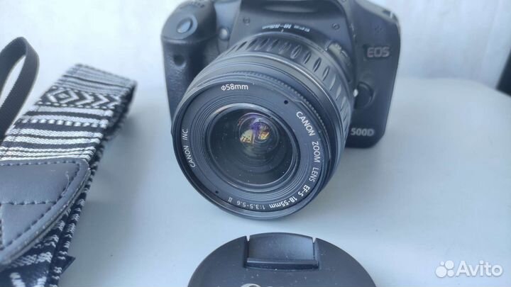 Canon 500D kit отличное состояние