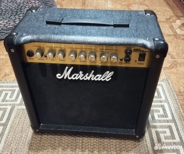 Гитарный комбоусилитель marshall mg15dfx