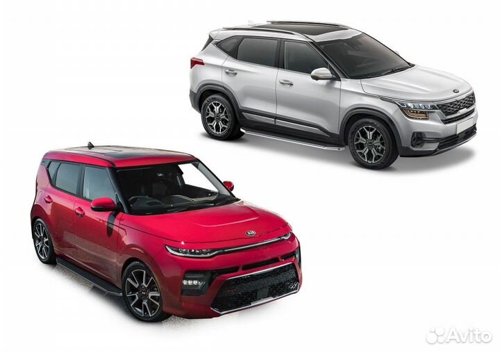 Пороги-подножки (комплект) rival A180ALP28051