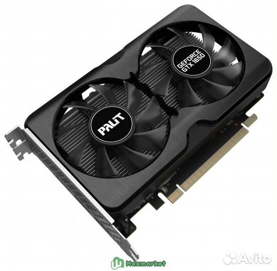 Видеокарта Palit GeForce GTX 1650 Gaming Pro OC, 4