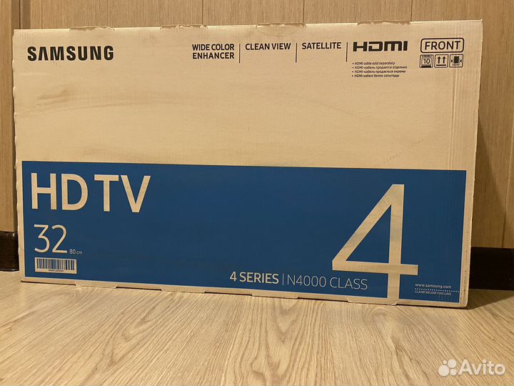 Телевизор Samsung Full HD 32 ue32n4000au новый