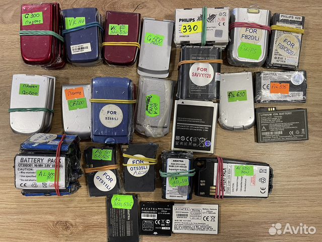 Аккумуляторы на Philips, Рантеч, алькатель, Vk