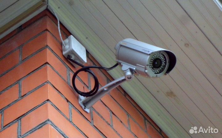 Видеонаблюдение с установкой