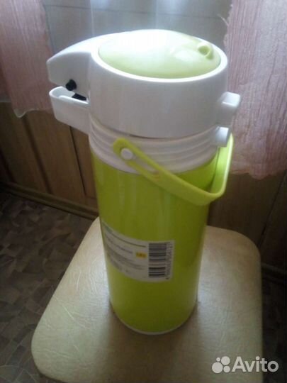 Термос с помпой