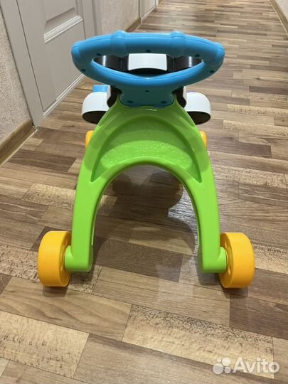 Ходунки каталка fisher price зебра