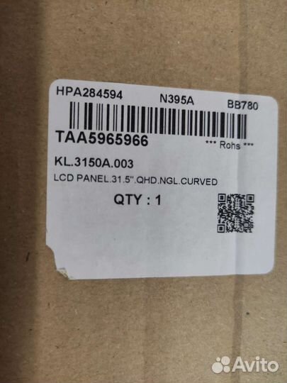 Матрица для монитора Acer ed323qur